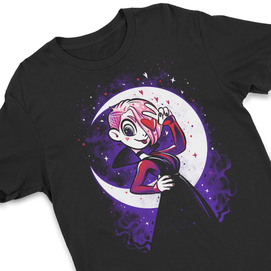 Luna and the Moon - T-Shirt