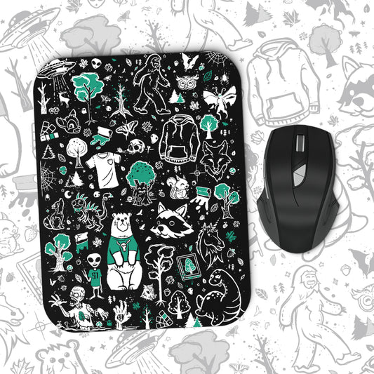 Lost Woods Doodles - Mousepads