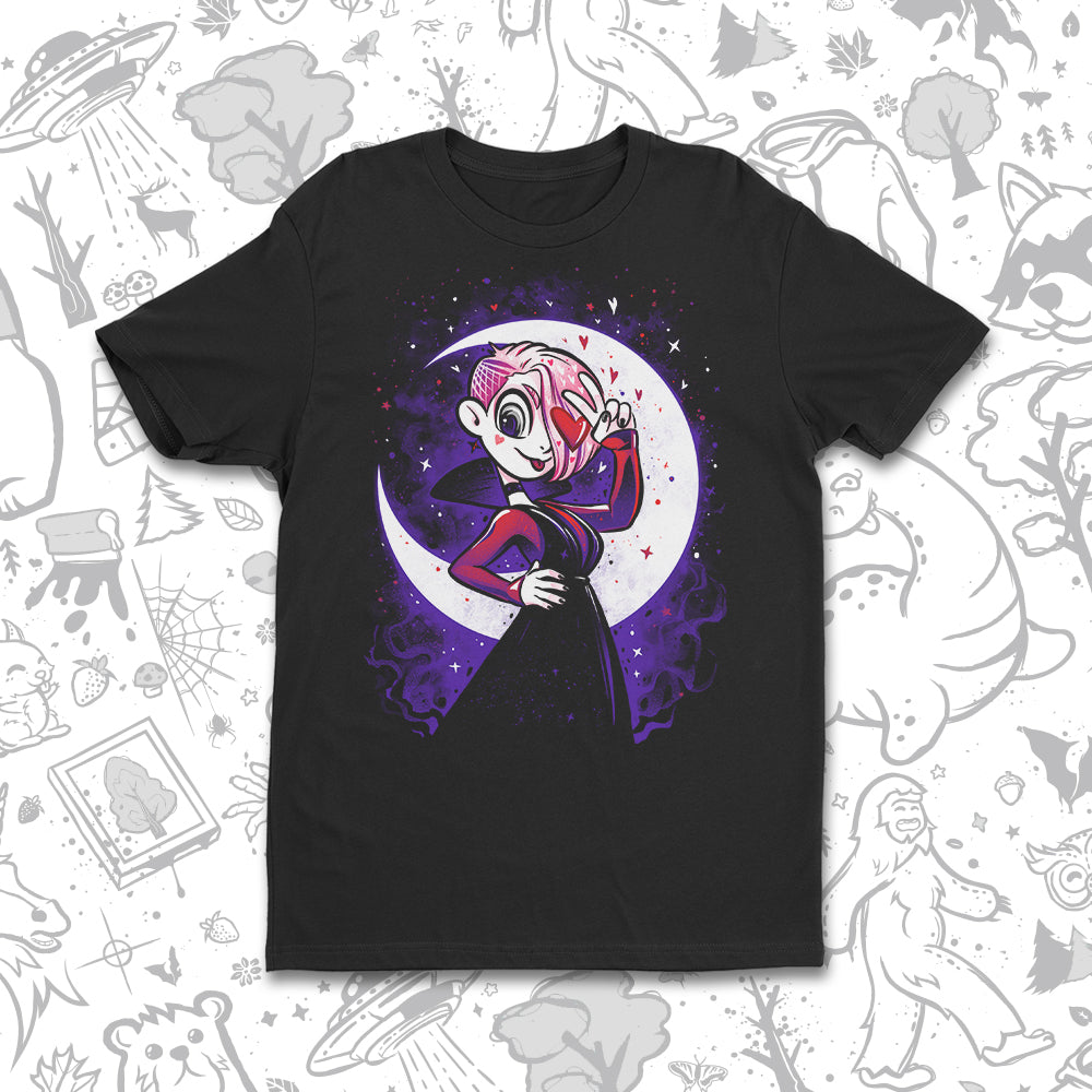 Luna and the Moon - T-Shirt