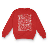Philly Icons Sweatshirt (Red)